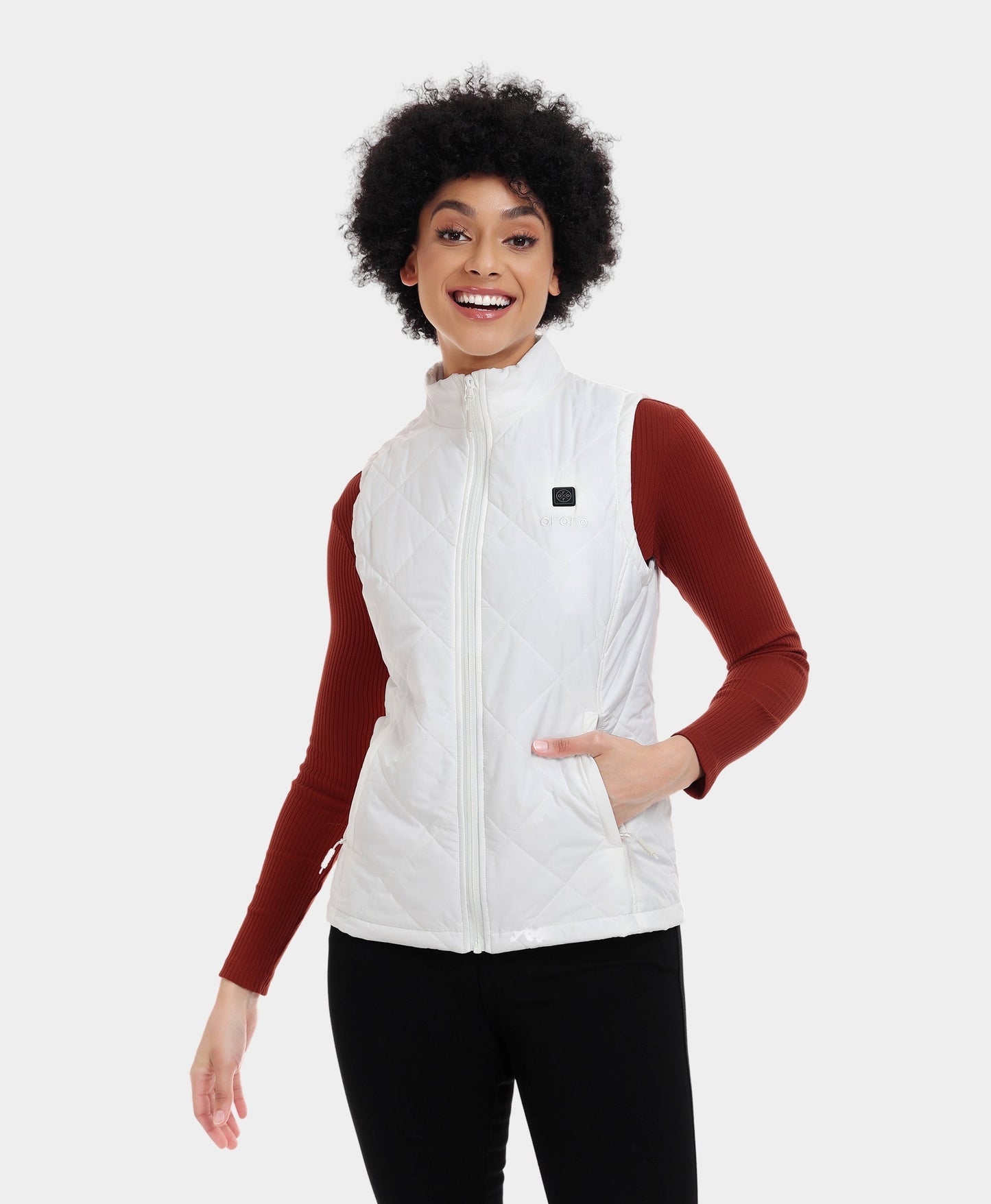 Women's Heated Quilted Vest (Apparel Only)