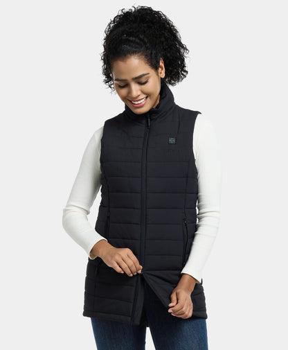 "Tribeca" Women's Heated Long Puffer Vest