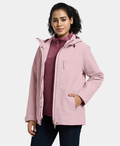 River Ridge Women's 3-in-1 Heated Jacket with Fleece Liner