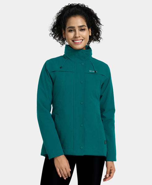 Women's 4-Zone Waterproof Sports Heated Jacket ,view 1