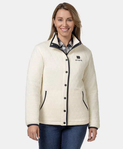 Chalet Women's Quilted Heated Jacket ,view 1