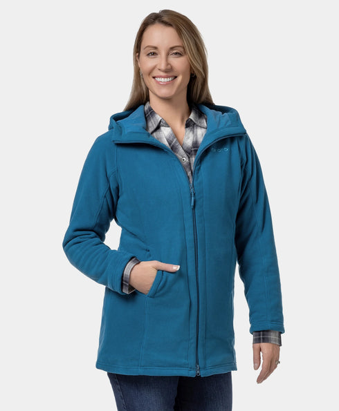 Felicity Women's Heated Fleece Hoodie Jacket