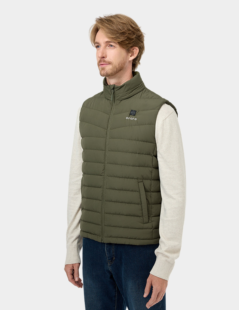 Men's Heated Lightweight Down Vest