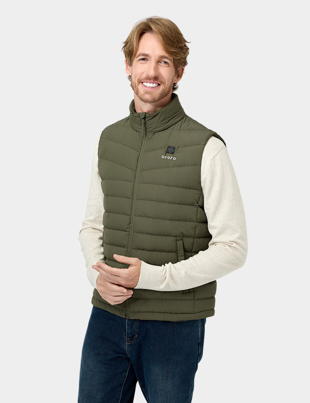 Men's Heated Lightweight Down Vest