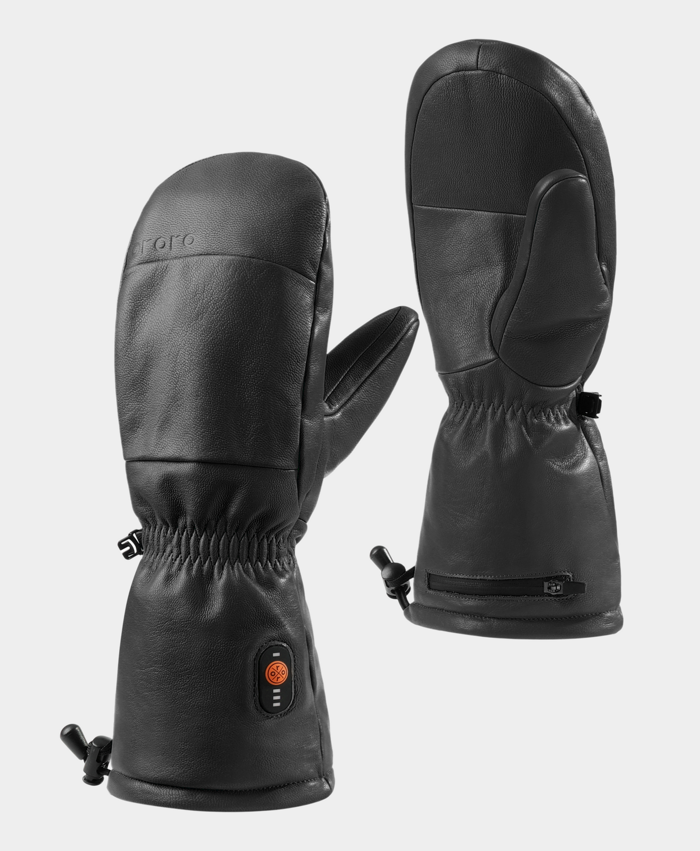 "Duluth" Unisex Heated Leather Chopper Mittens 