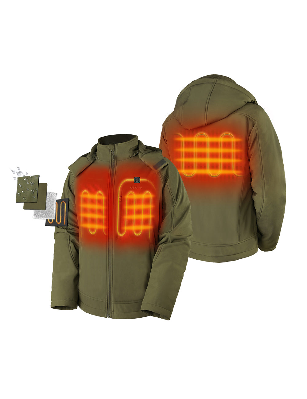 3xl heated jacket deals
