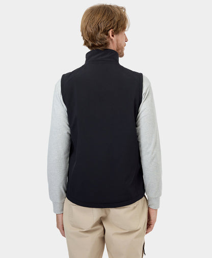 Men's Heated Softshell Vest - Lower Back Heating