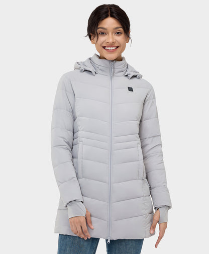 Women's Heated Puffer Parka Jacket