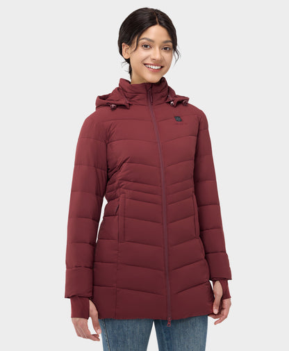 Women's Heated Puffer Parka Jacket