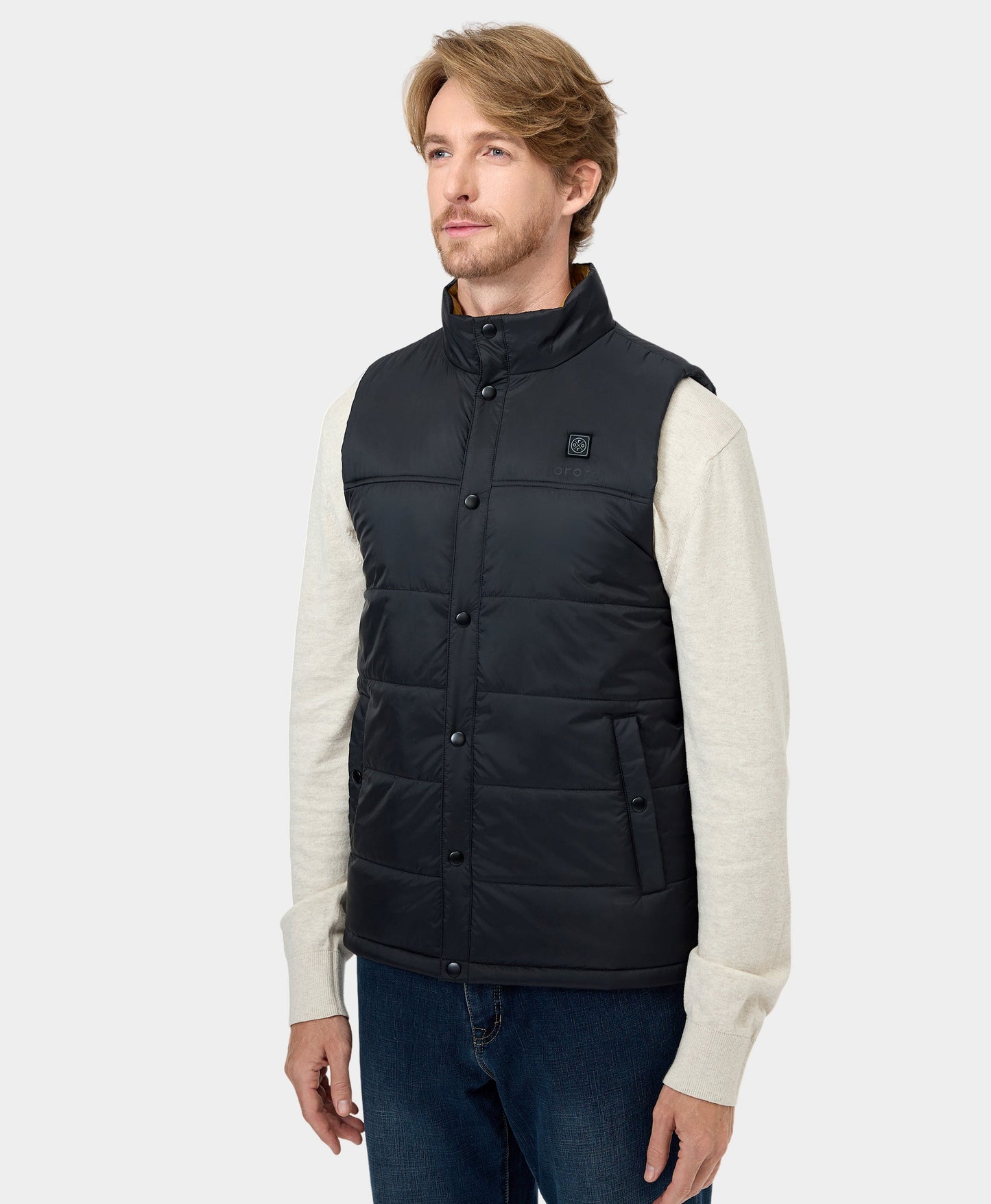 PuffLyte™ Men's Heated Lightweight Vest - Black (Apparel Only)