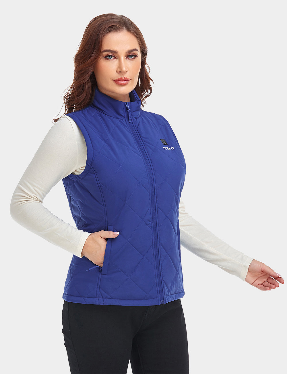 (Open-box) Women's Heated Quilted Vest (Battery Set Not Included)