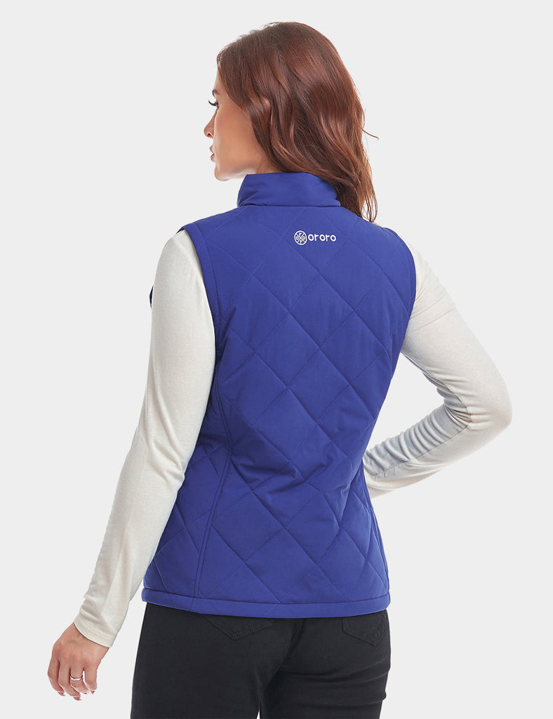 Women\'s Lightweight Quilted Heated Vest | ORORO Battery Heated 