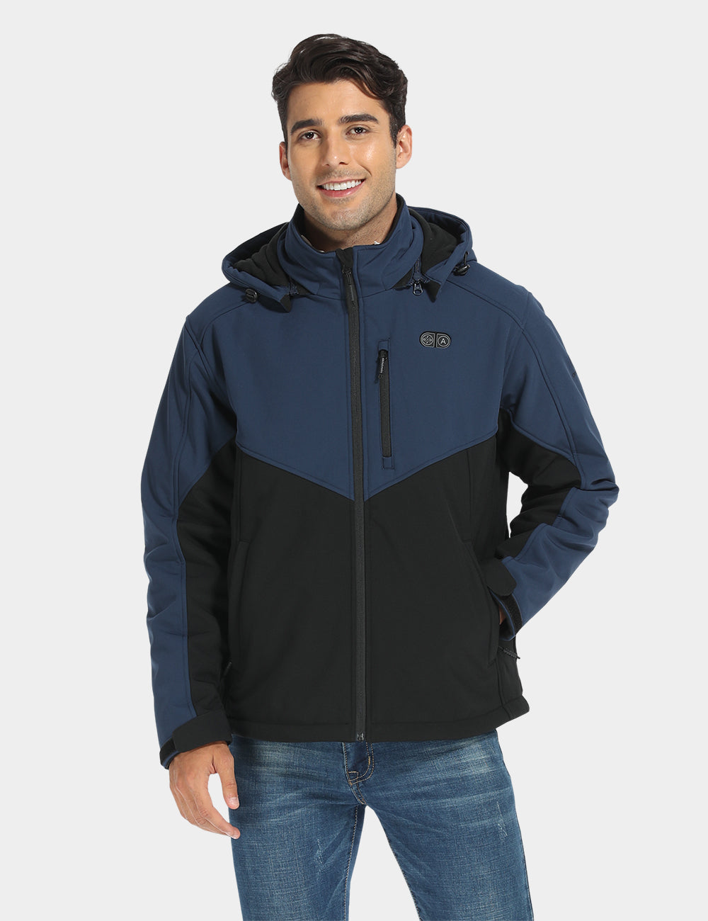 (Open-box) Men's Dual Control Heated Jacket with 5 Heating Zones (Battery Set Not Included)