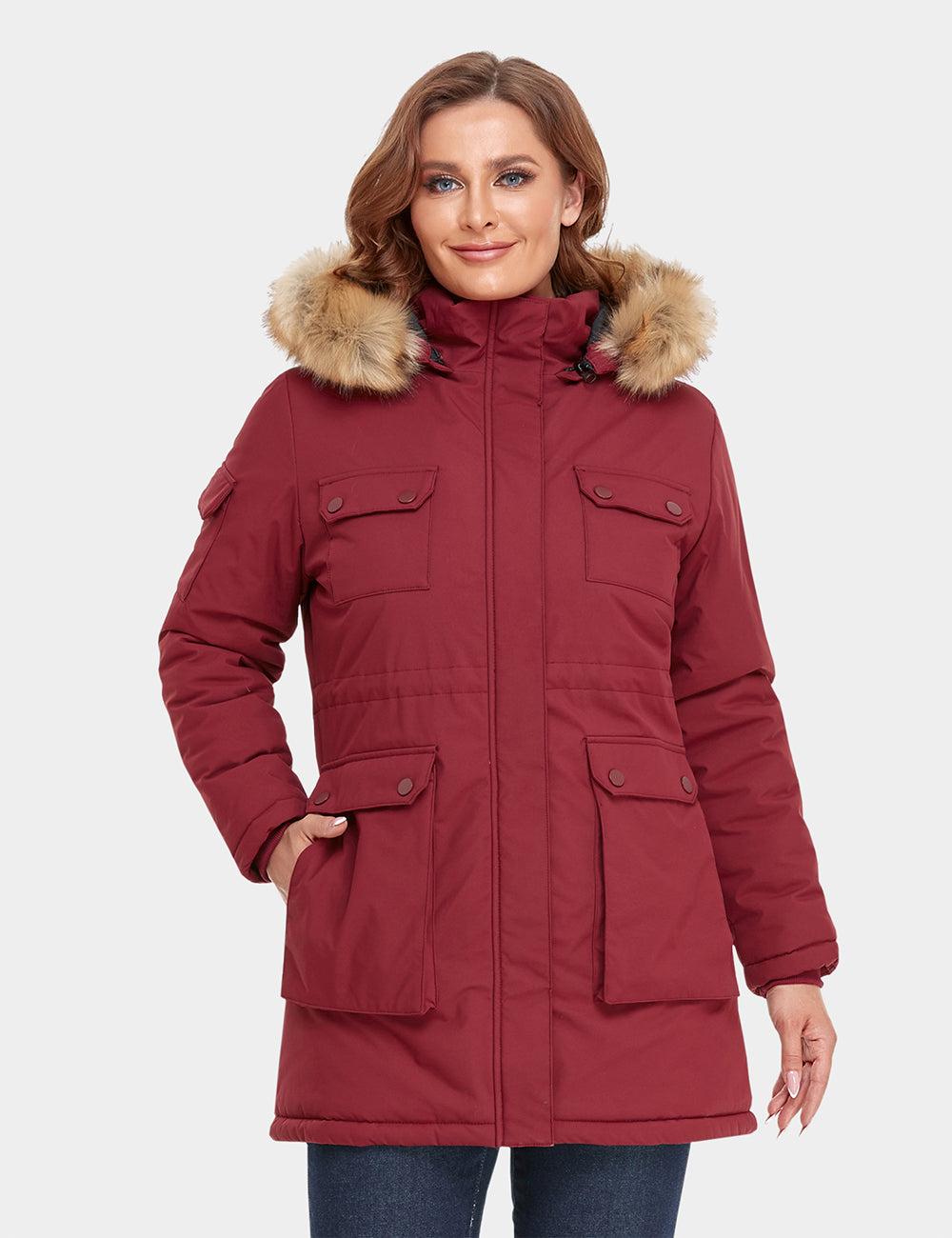 Final Sale - Women's Heated Thermolite® Parka (4 Heating Zones)