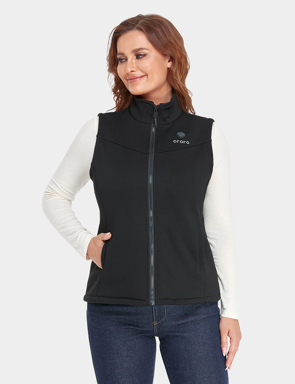 Women's Heated Fleece Vest