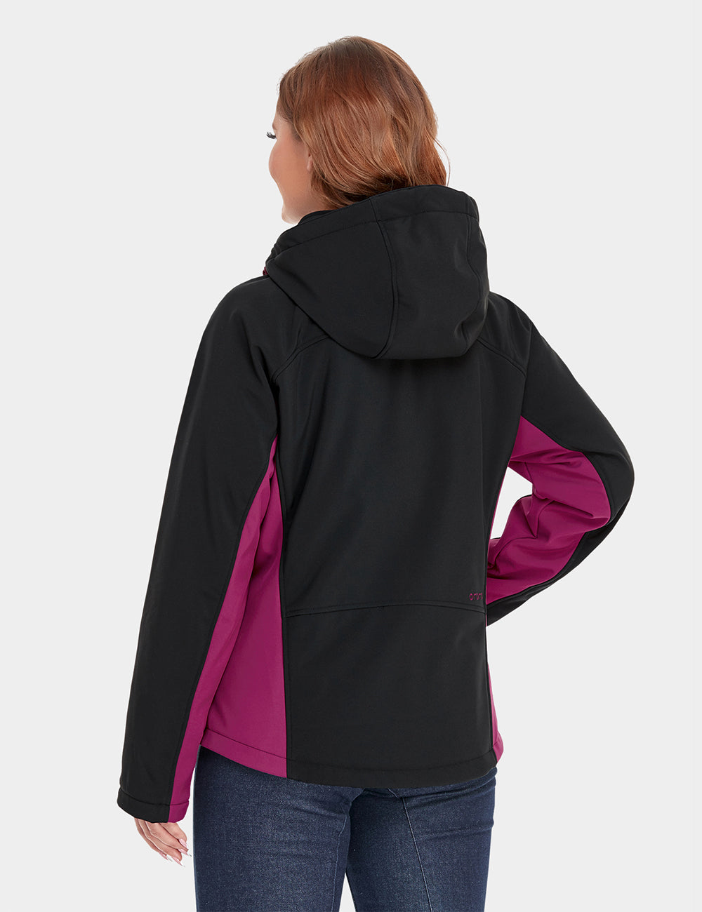 Women's Classic Heated Jacket - Black & Purple