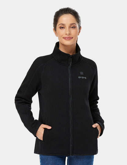 Women's Heated Full-Zip Fleece Jacket