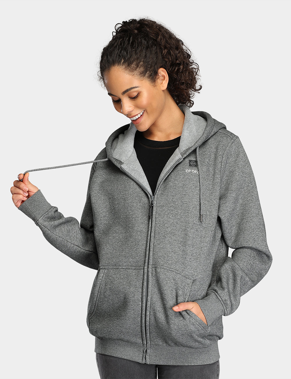 Unisex Heated Fleece Hoodie