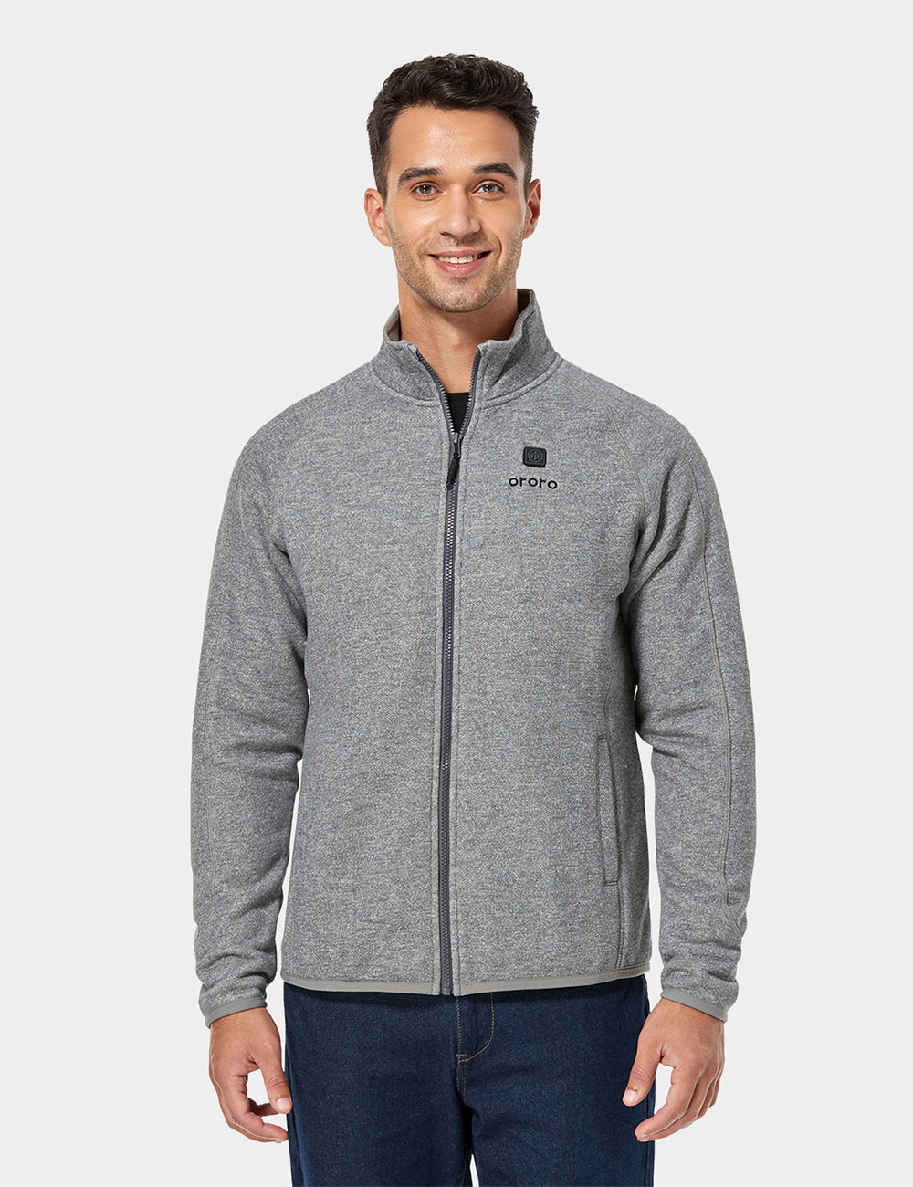 Men's Heated Full-Zip Fleece Jacket