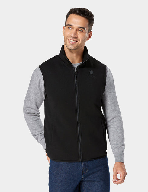 Men's Heated Fleece Vest view 1