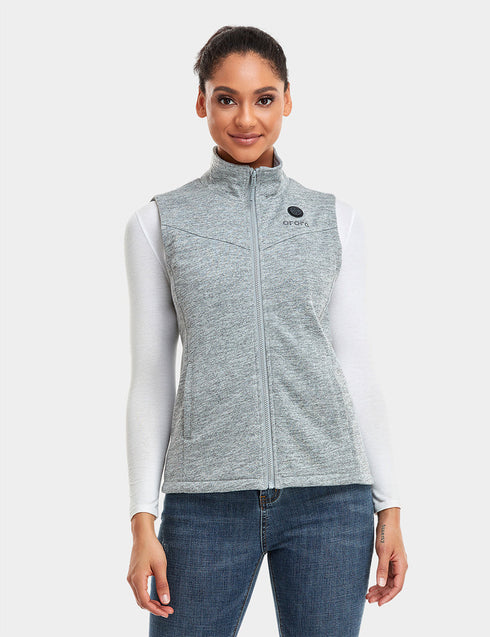 Final Sale - Women's Heated Fleece Vest - New Colors view 1