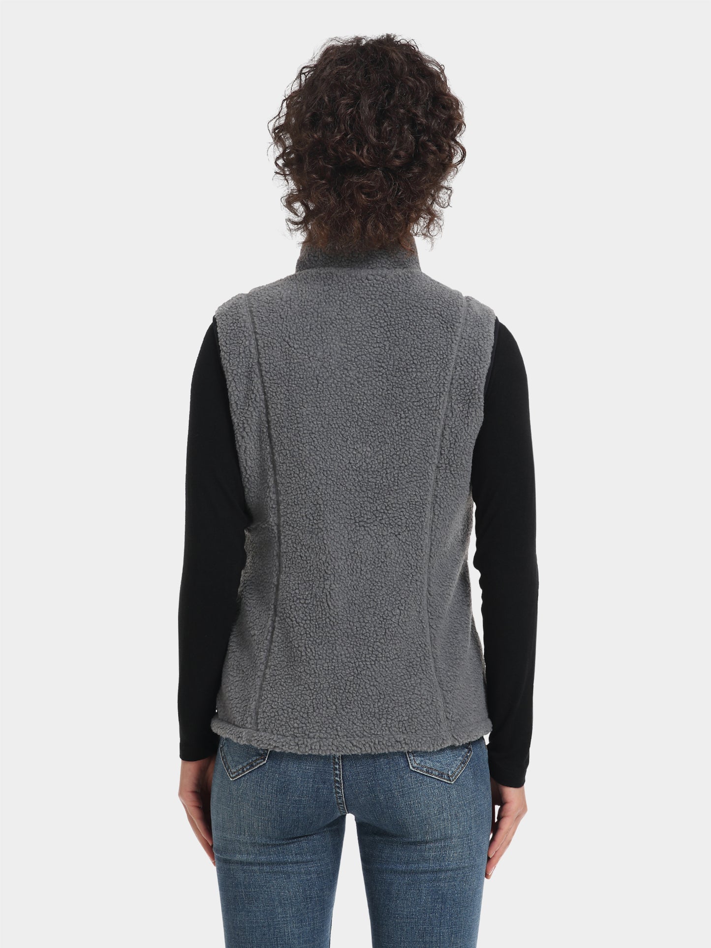 Women's Heated Recycled Fleece Vest