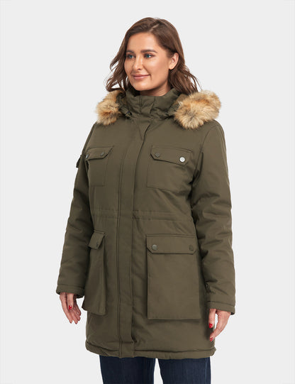 Women's Heated Thermolite® Parka (4 Heating Zones) 