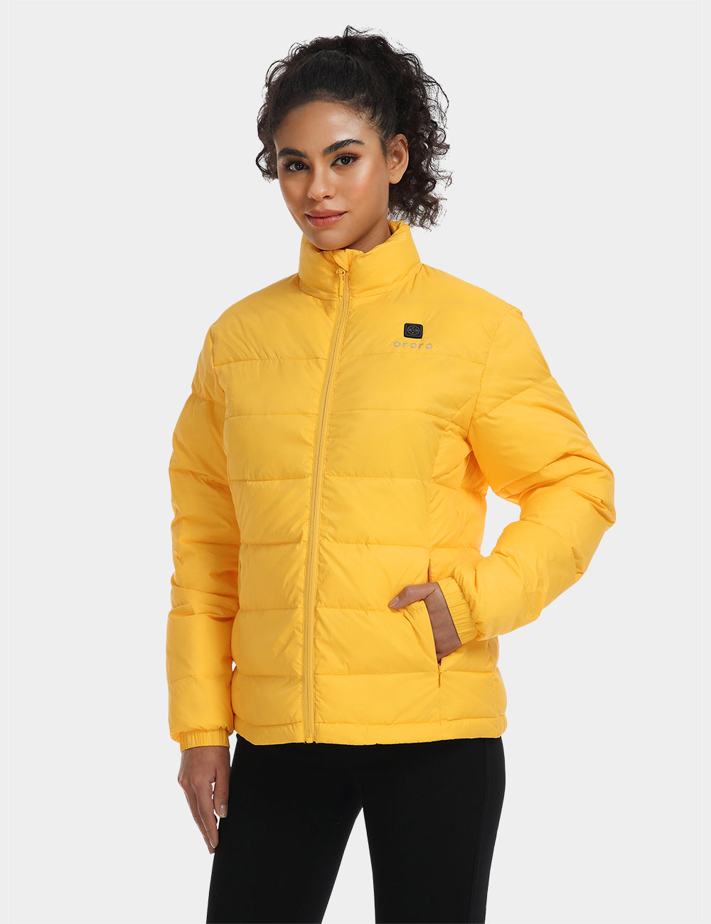 (Open-box) Women's Heated Puffer Jacket  (Battery Set Not Included)