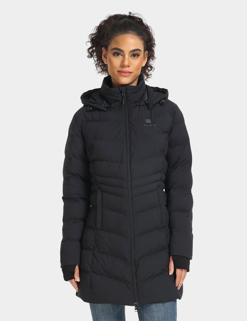 Women's Heated Puffer Parka Jacket  view 1