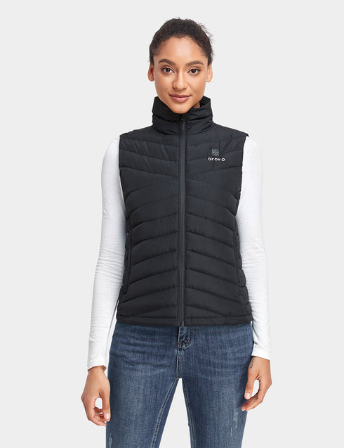 Women's Heated Lightweight Down Vest view 1