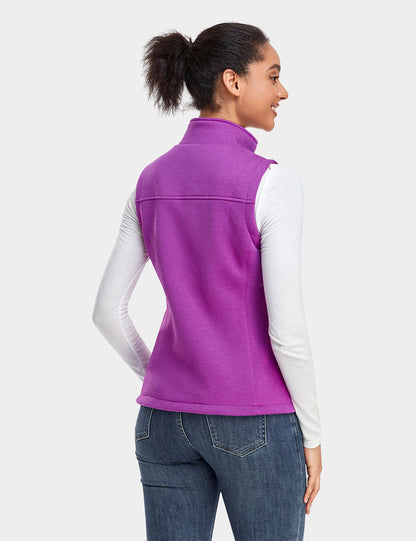 (Open-box) Women's Heated Fleece Vest (Battery Set Not Included)