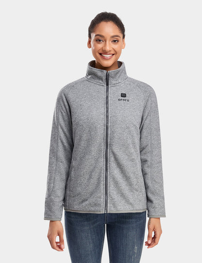 Women's Heated Full-Zip Fleece Jacket