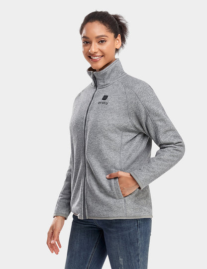 Women's Heated Full-Zip Fleece Jacket