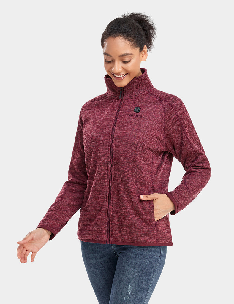 Women's Heated Full-Zip Fleece Jacket