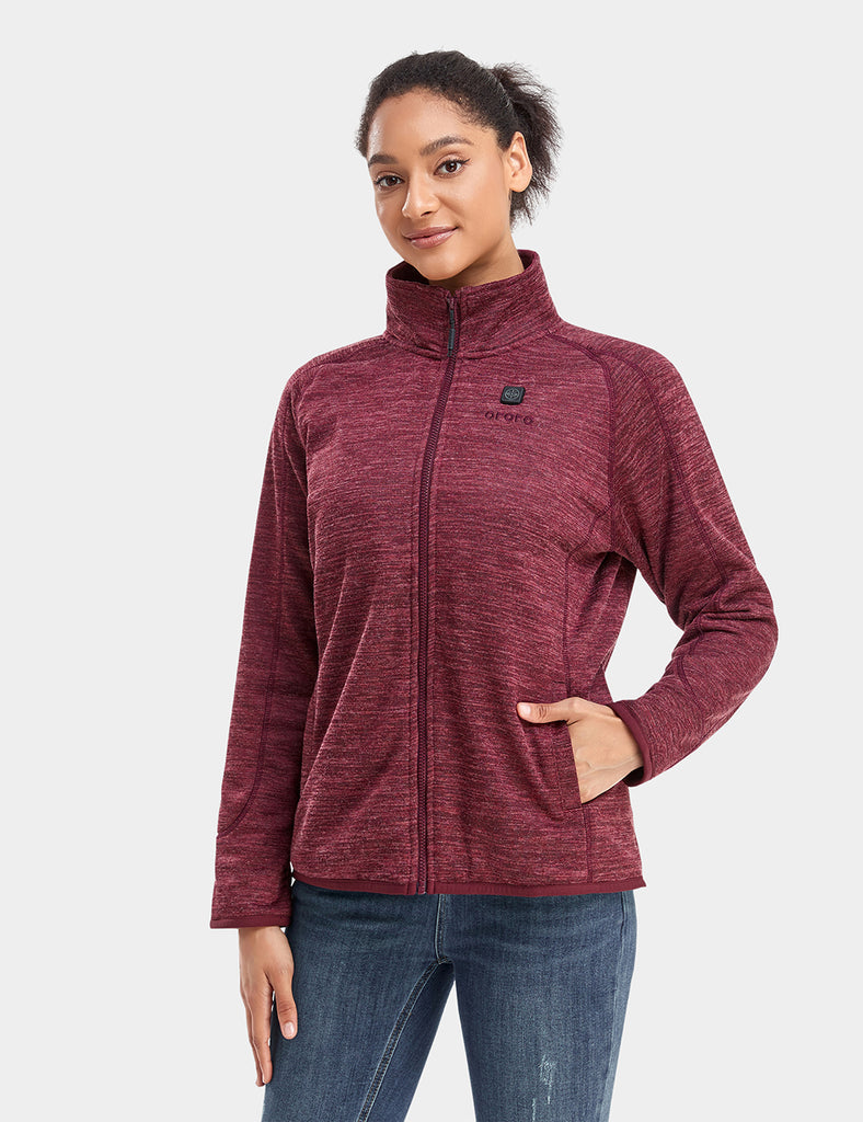 Women's Heated Full-Zip Fleece Jacket