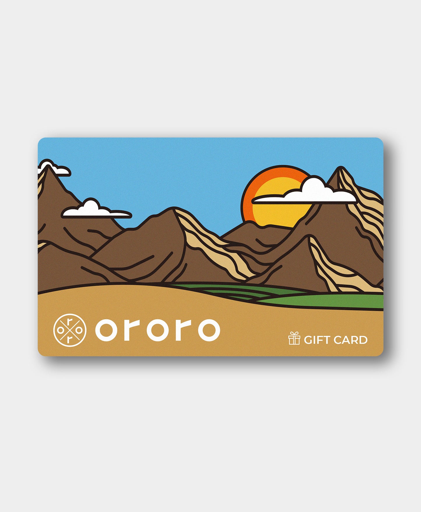 ororo Gift Card - $100/$200 (Physical Card)