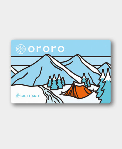 ororo Gift Card - $100/$200 (Physical Card)