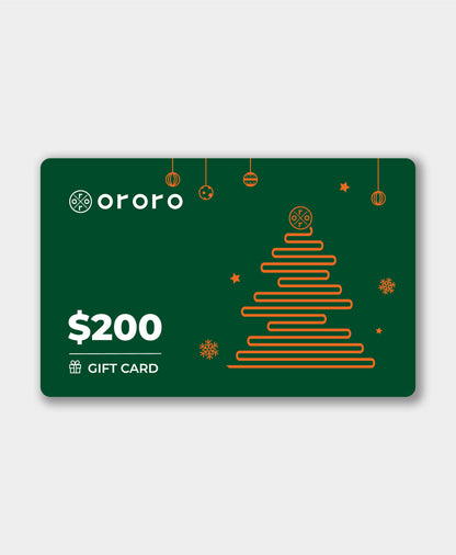 ororo Gift Card - $100/$200 (Physical Card)