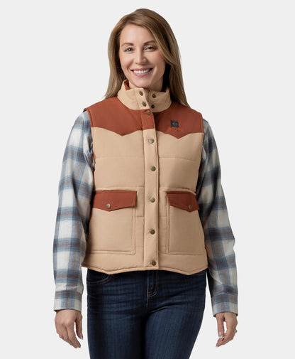 Amelia Women's Western Heated Vest