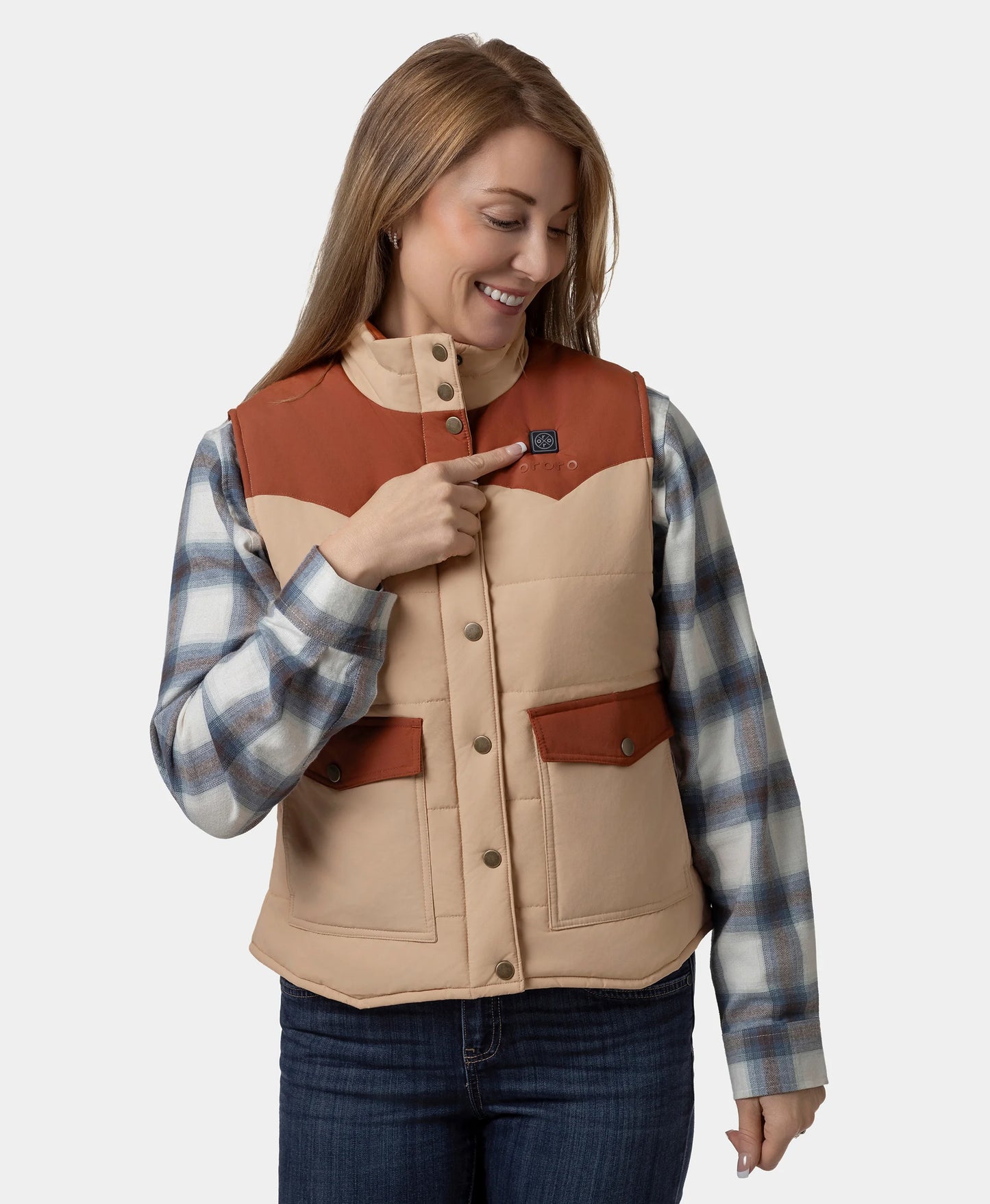 Amelia Women's Western Heated Vest