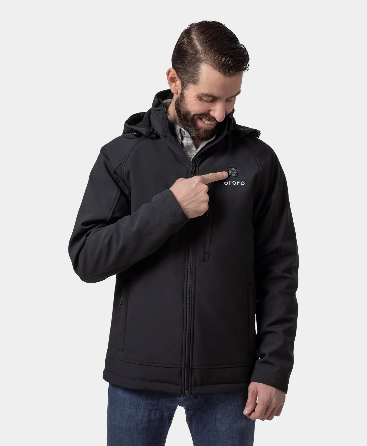 Paragon Men's Heated Jacket - Black