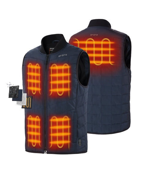 5 Heating Zones(L&R Chest, L&R Pocket, Mid-Back) ,view 2