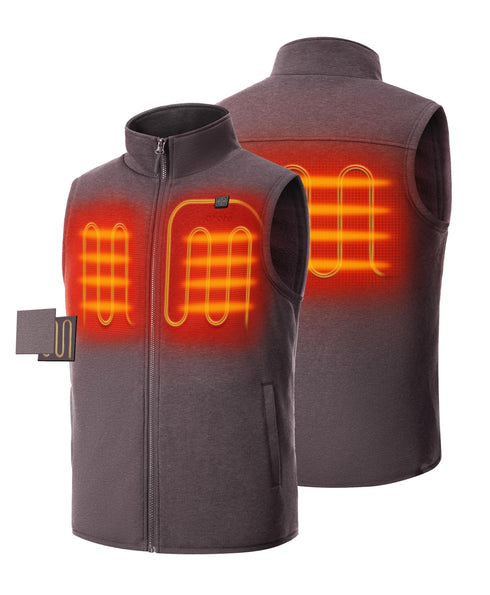 Three Heating Zones: Left & Right Hand Pockets, Upper Back ,view 2