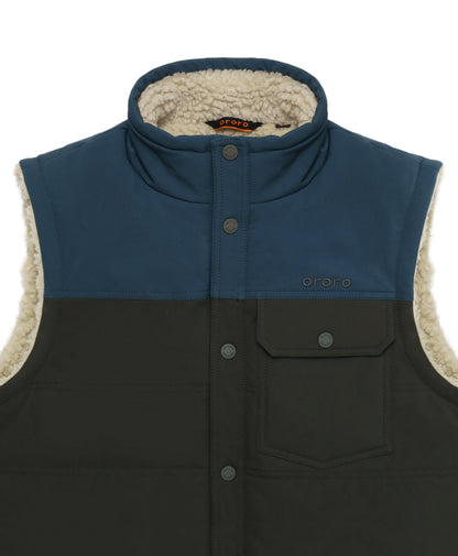 Sherpa fleece-lined collar