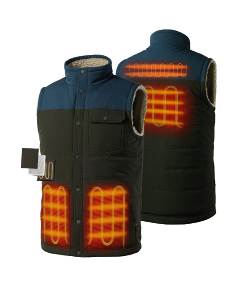 4 Heating Zones (L&R Pockets, Upper Back, Mid-Back) ,view 2