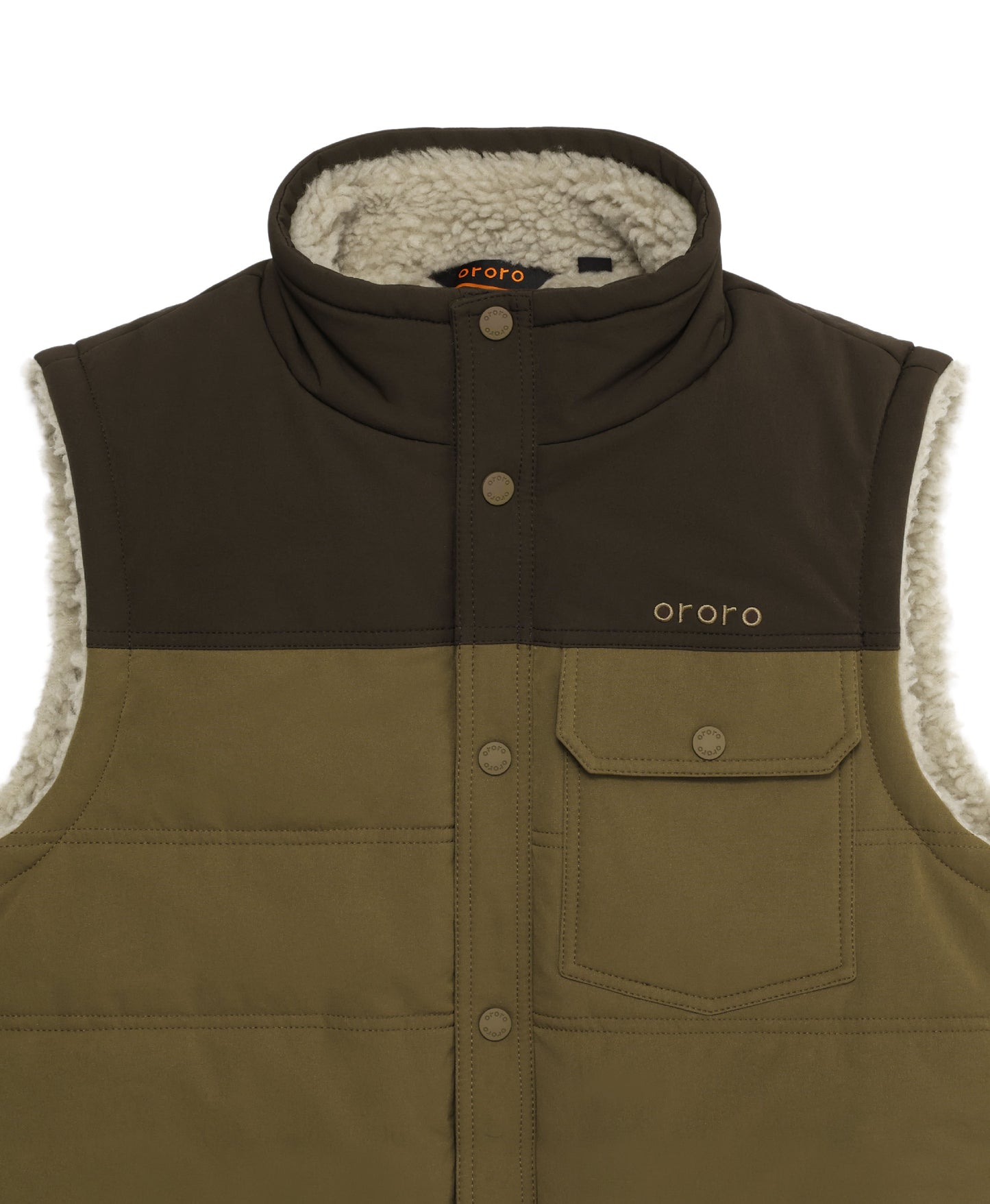 Sherpa fleece-lined collar