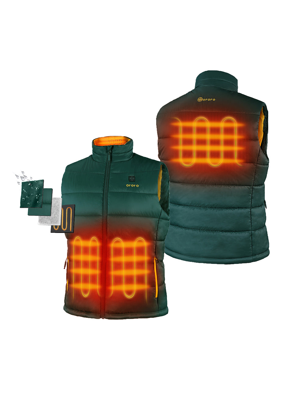 (Open-box) Men's Classic Heated Vest (Battery Set Not Included)