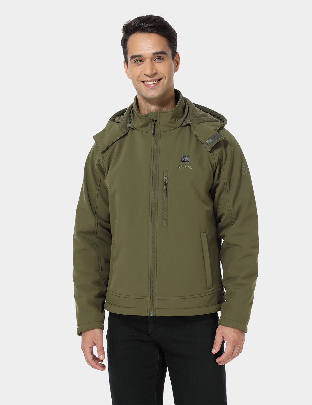 Mens battery powered heated jacket shop