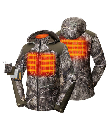 Women's Heated Hunting Jacket - Camouflage, Mossy Oak® Country DNA