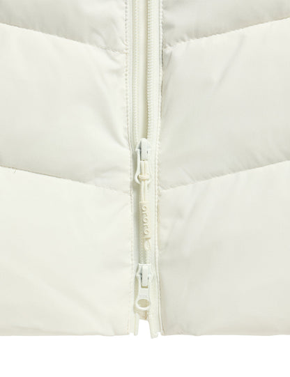 Durable Two-Way Zipper - Milk White